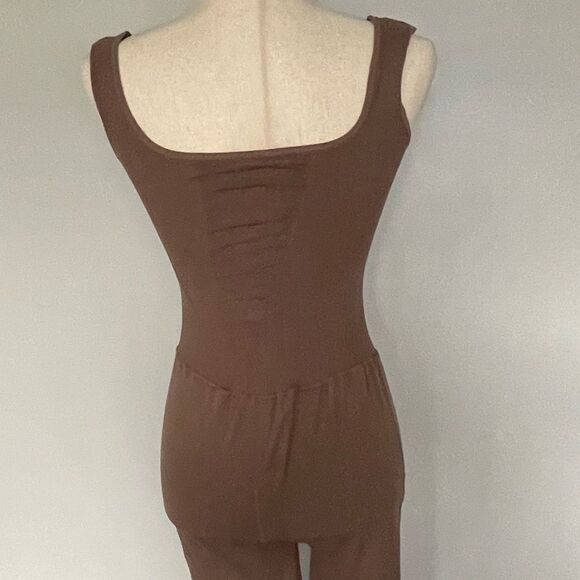 Free People Brown Good Karma Jumpsuit - Picture 9 of 13